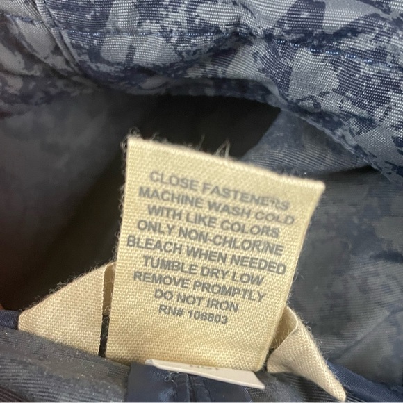 Duluth Trading Jacket Women’s 2XL Grabreaker Hooded Nylon Rain Blue UPF 50+ T107 - Picture 13 of 14